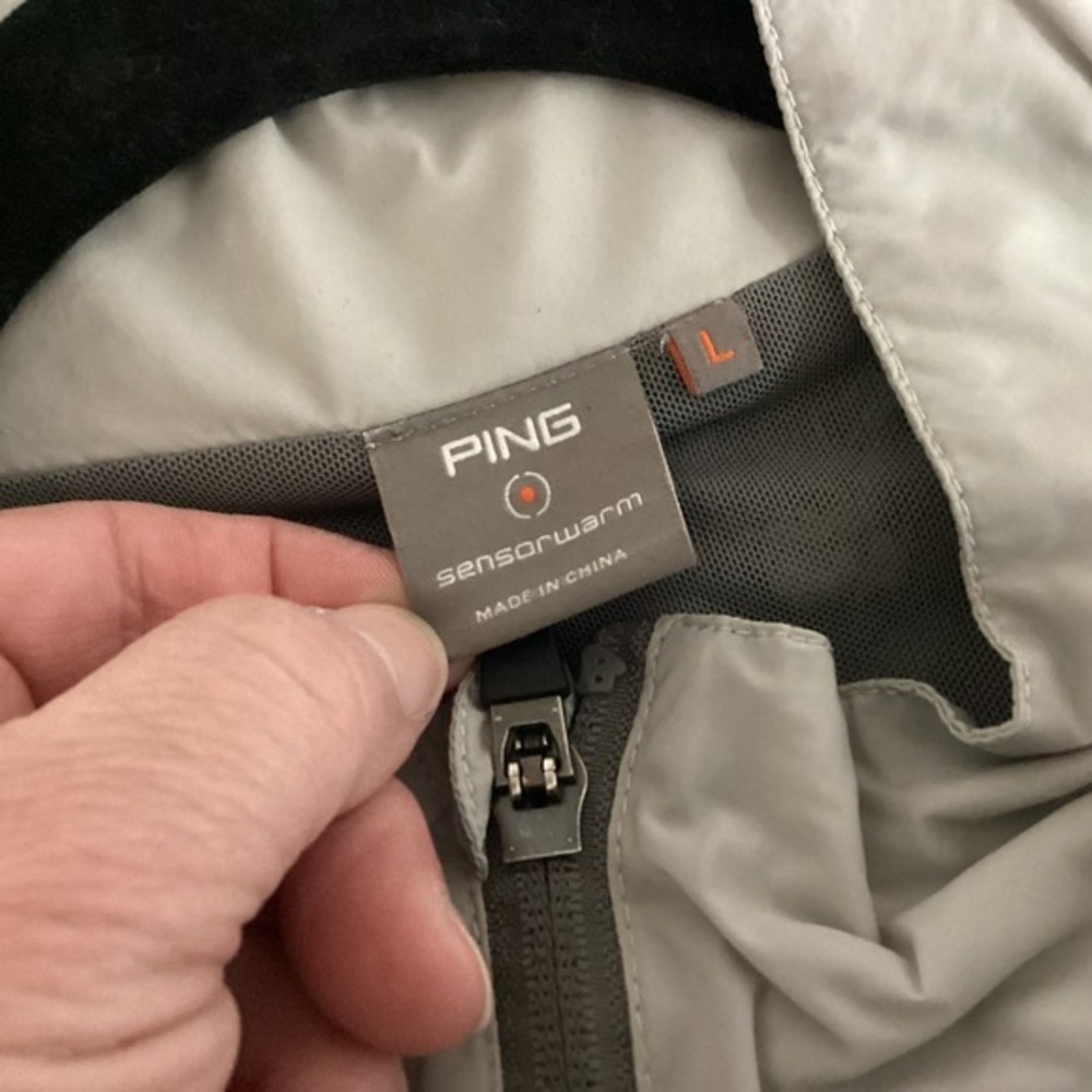 Ping Sensorwarm Golf Windbreaker Lightweight Full… - image 3